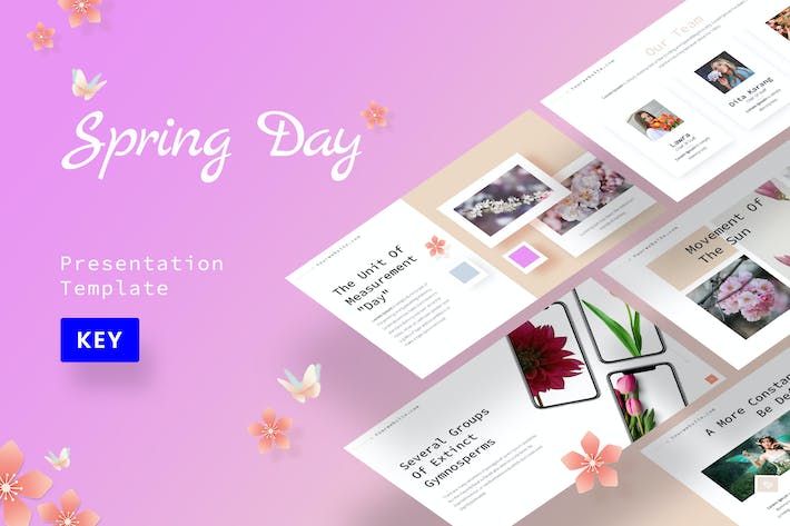 春日春季户外活动策划宣传Keynote模板 - 顶尖PPT