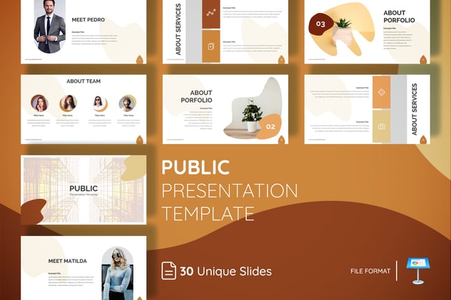 会议讲座产品发布keynote模板 - 顶尖PPT