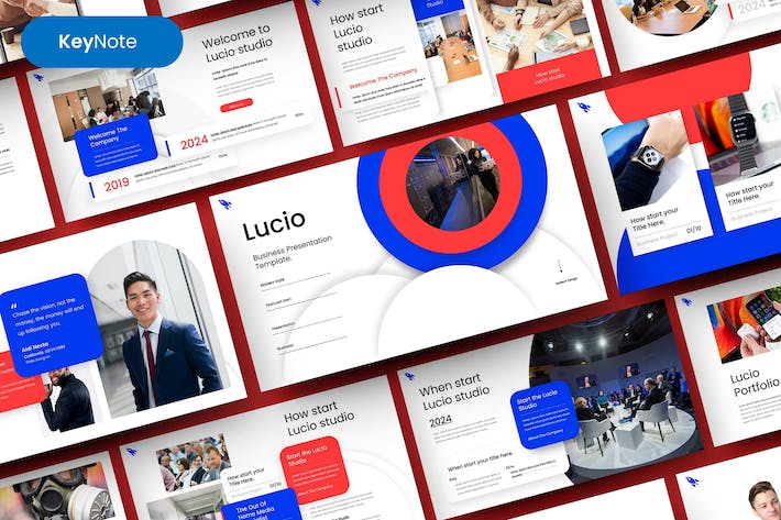 商务主题演讲展示Keynote模板 - 顶尖PPT