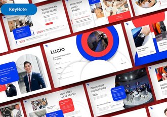 商务主题演讲展示Keynote模板 - 顶尖PPT