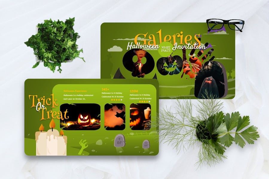 万圣节活动派对策划宣传PPT模板 - 顶尖PPT