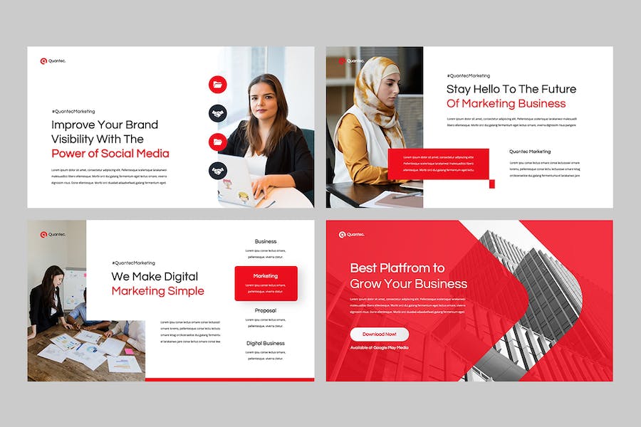 商业计划融资方案展示策略规划推介PPT模板 - 顶尖PPT