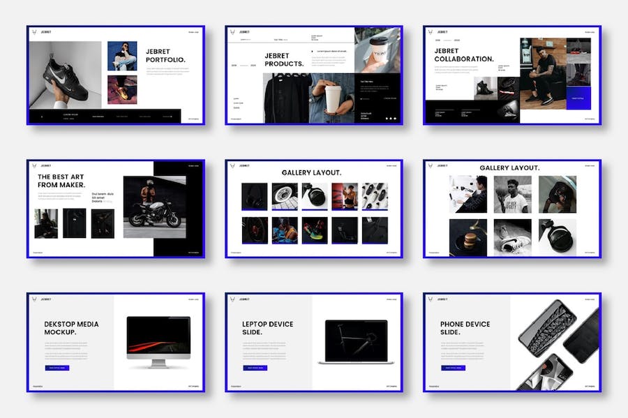 商务企业品牌建设讲述Keynote模板 - 顶尖PPT