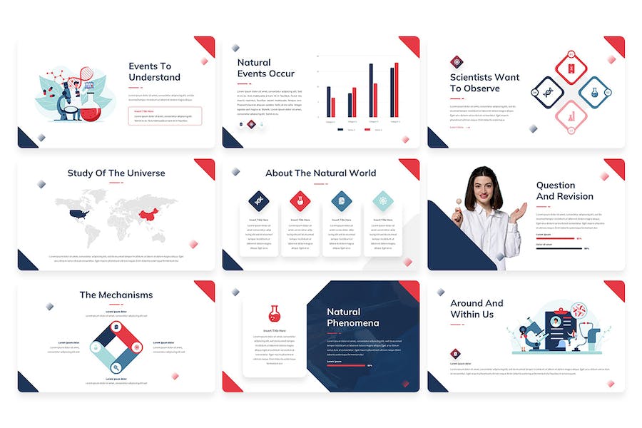 研究案例实验室学术研究PPT模板 - 顶尖PPT