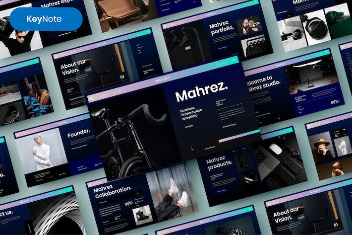 欧美商业商务多用途keynote模板 - 顶尖PPT