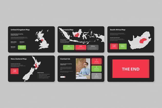 商业计划工作总结keynote模板 - 顶尖PPT