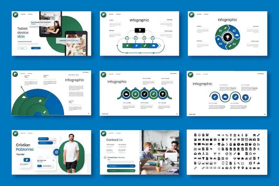 大气精美商业计划企业合作业务展示项目推广商务多用途keynote模板 - 顶尖PPT