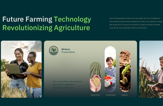 农业主题演讲keynote模板 - 顶尖PPT