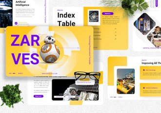 技术服务公司PPT模板 - 顶尖PPT