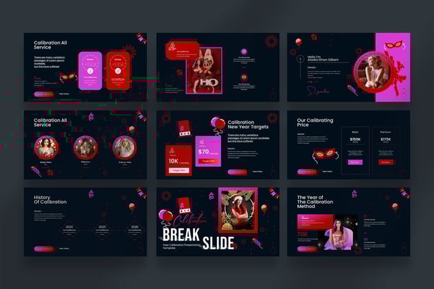 2025新年活动策划PPT模板 - 顶尖PPT