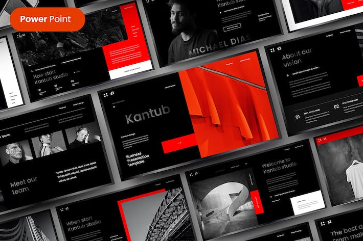 欧美商务风格PPT模板 - 顶尖PPT