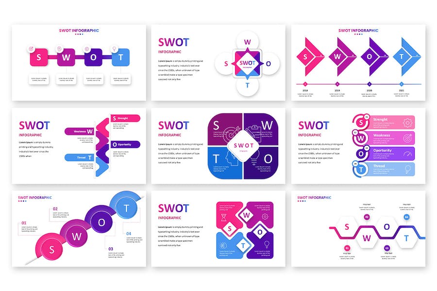 数据分析信息图形展示Keynote模板 - 顶尖PPT