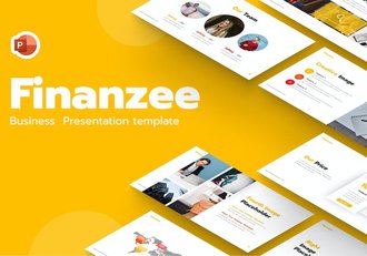 金融公司企业PowerPoint模板 - 顶尖PPT