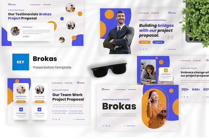 建筑项目建议讲述展示方案Keynote模板 - 顶尖PPT