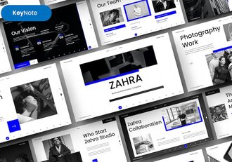 欧美商务风格keynote模板 - 顶尖PPT