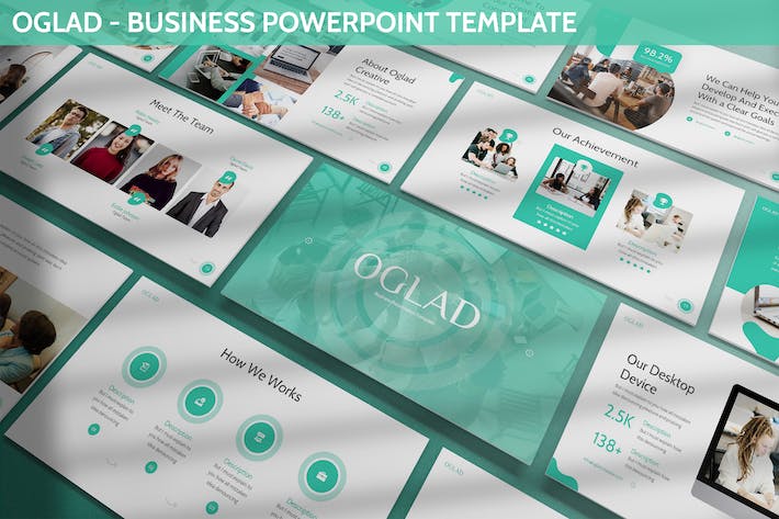 商务风格企业宣传介绍PPT模板 - 顶尖PPT