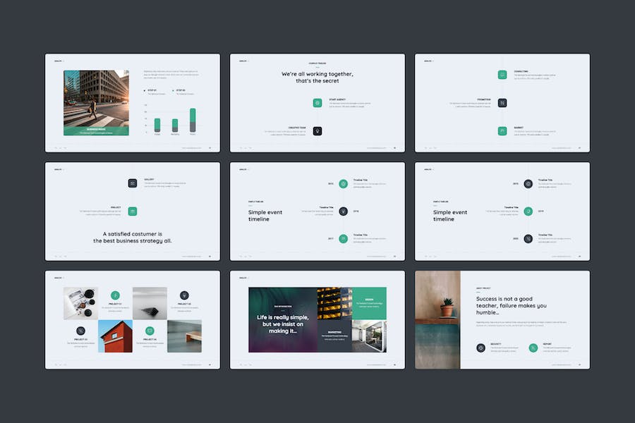 项目合作推广分析商业计划多用途PPT模板 - 顶尖PPT