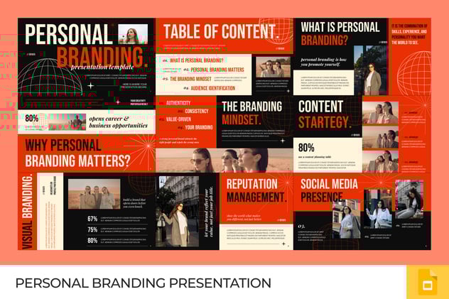 个人品牌介绍宣传PPT模板 - 顶尖PPT