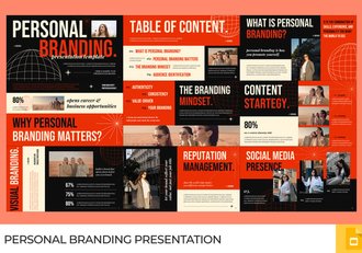 个人品牌介绍宣传PPT模板 - 顶尖PPT