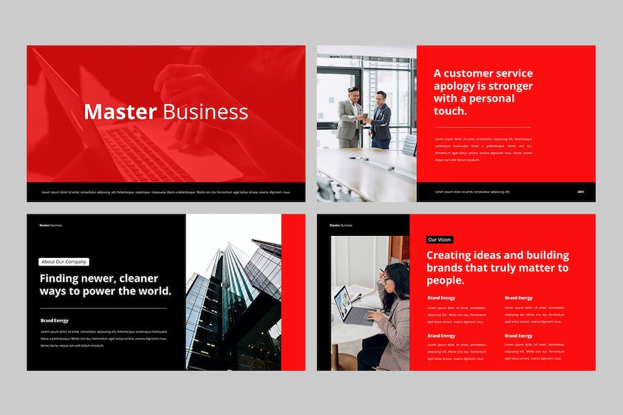 商务融资路演Pitch演讲PPT模板 - 顶尖PPT