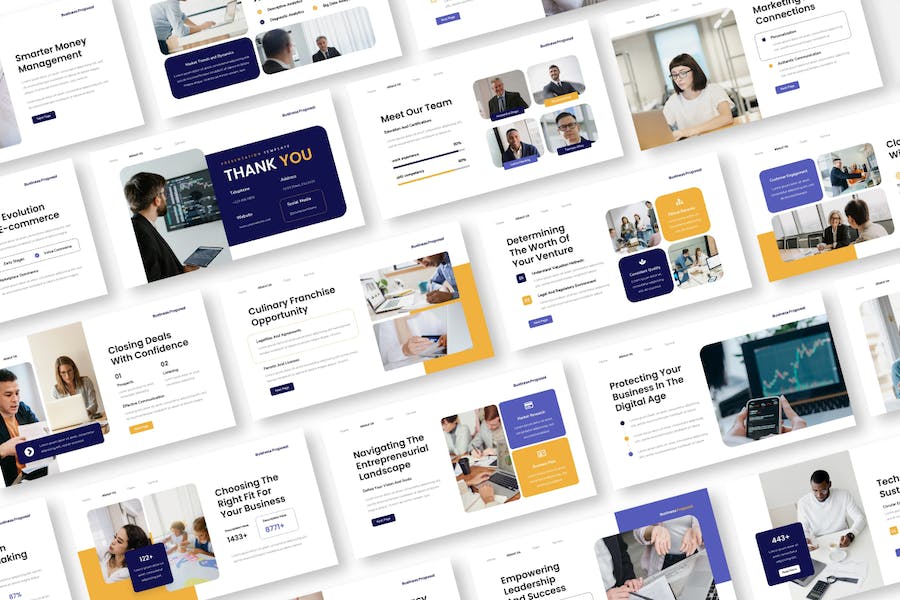 业务项目建议书keynote模板 - 顶尖PPT