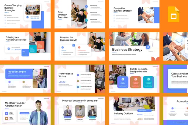 业务战略规划方案执行PPT模板 - 顶尖PPT