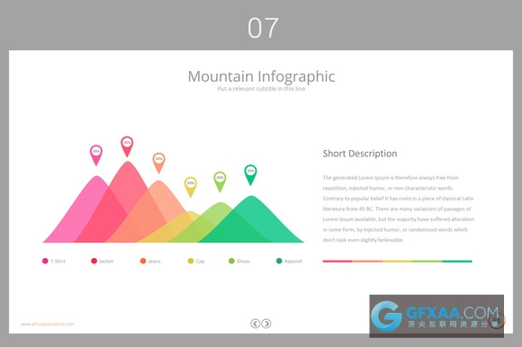 酷炫彩虹色系搭配经典PPT模板 - 顶尖PPT