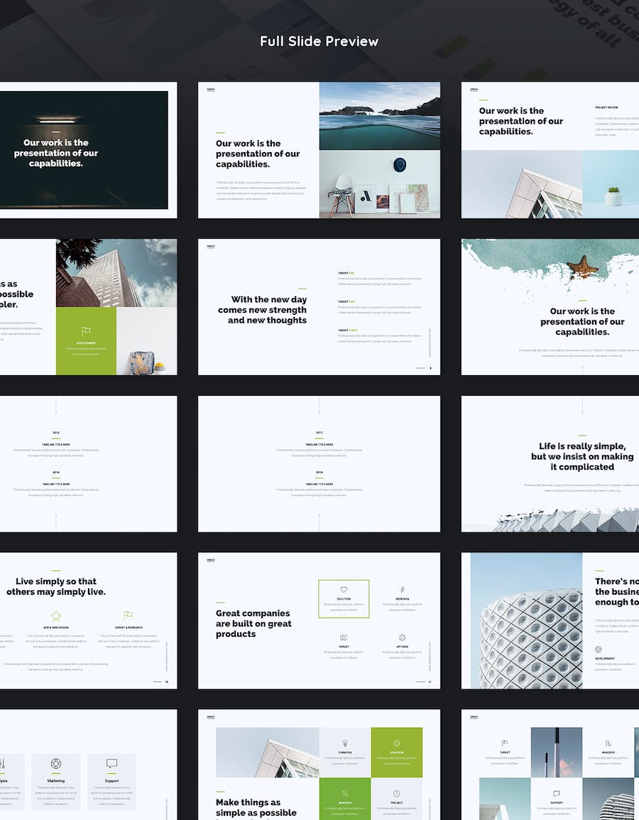 创意业务合作营销策划多用途keynote模板 - 顶尖PPT