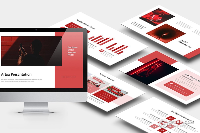 50页黑白两种底色 简约商务风团队介绍工作计划总结keynote模板 - 顶尖PPT