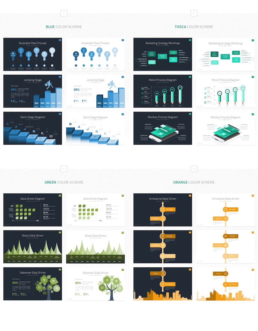 永久创意设计多用途通用Keynote模板 - 顶尖PPT
