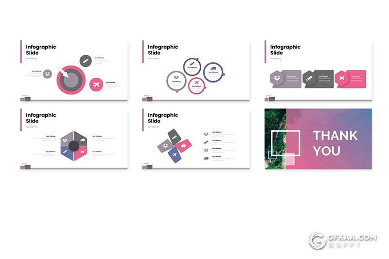 30页5种渐变配色企业年中报告总结ppt模板 - 顶尖PPT