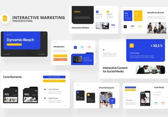 市场互动营销活动策划PPT展示模板 - 顶尖PPT