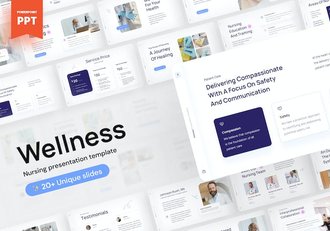 健康护理养生保健知识普及PPT模板 - 顶尖PPT