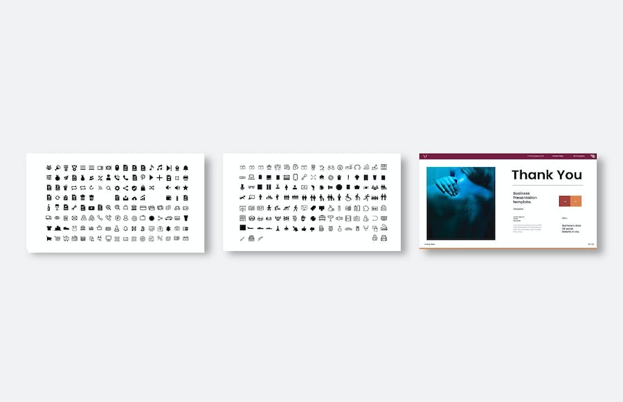 多彩创意商务企业品牌形象展示PPT模板 - 顶尖PPT