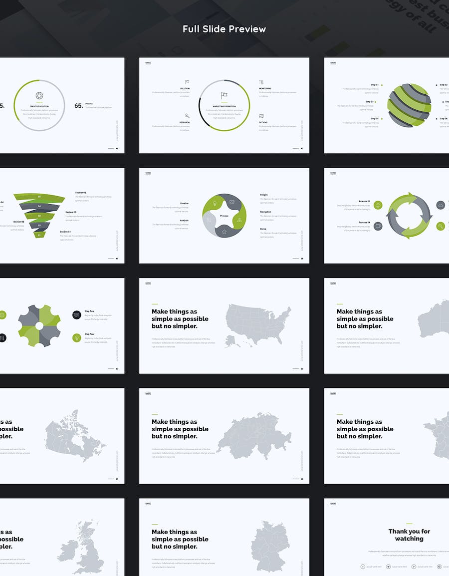 创意业务合作营销策划多用途keynote模板 - 顶尖PPT