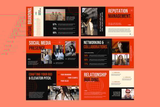 个人品牌介绍宣传PPT模板 - 顶尖PPT