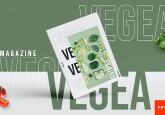 蔬菜介绍展示PPT画册模板 - 顶尖PPT