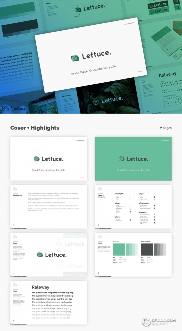 29页标志logo设计项目提案演示PPT模板+PSD样机贴图 - 顶尖PPT