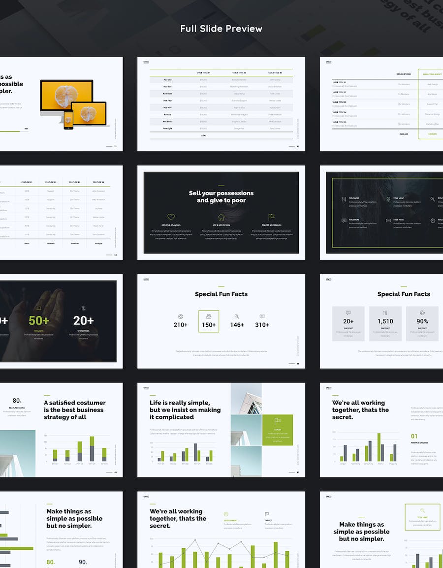 创意业务合作营销策划多用途keynote模板 - 顶尖PPT