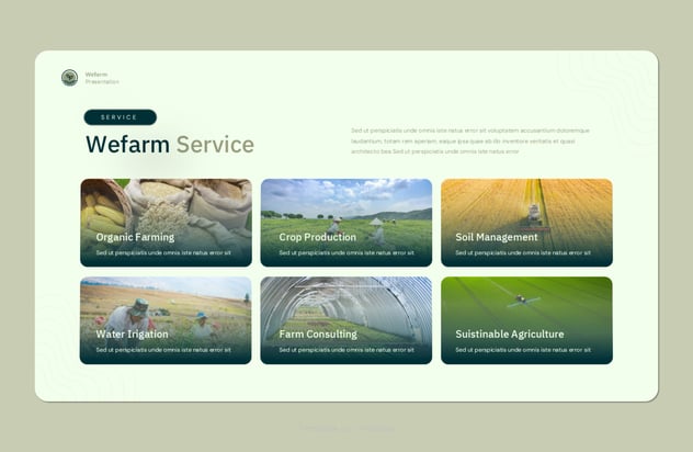 农业主题演讲keynote模板 - 顶尖PPT