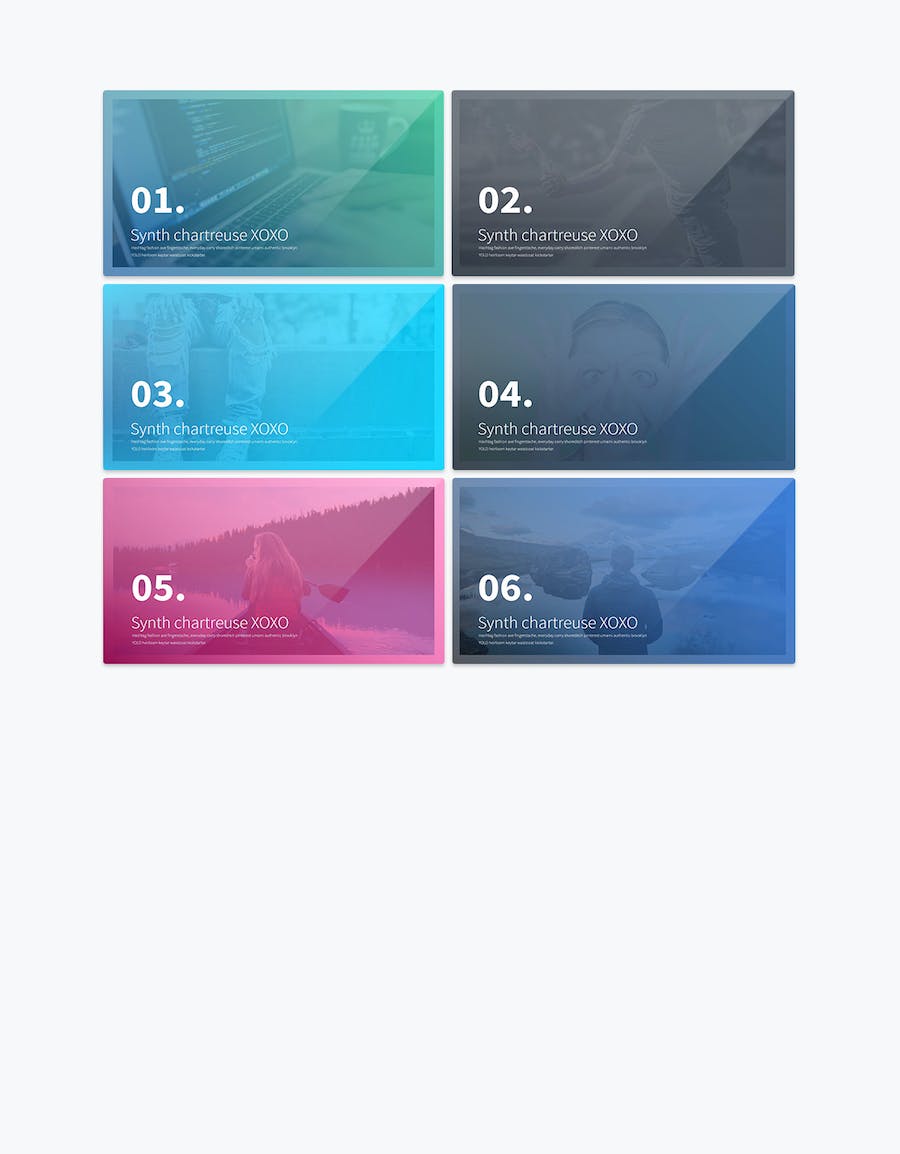 创意图片版式商务商业通用国外PPT模板 - 顶尖PPT