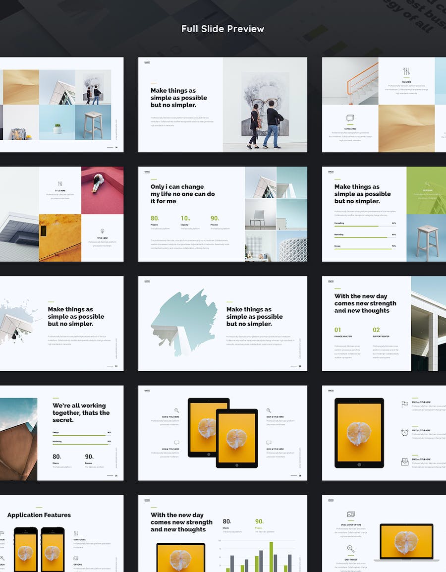 创意业务合作营销策划多用途keynote模板 - 顶尖PPT