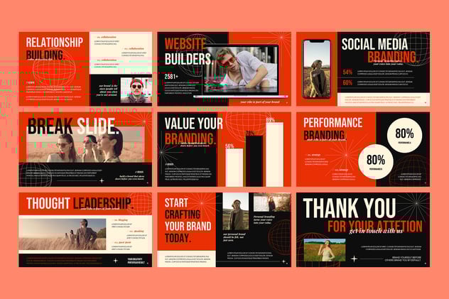 个人品牌介绍宣传PPT模板 - 顶尖PPT