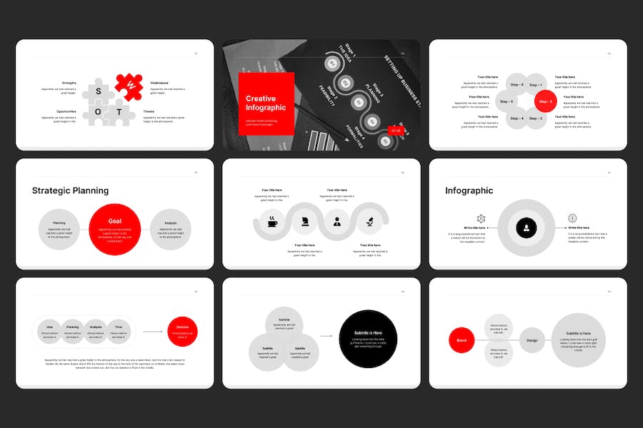 极简风格商务业务合作keynote模板 - 顶尖PPT