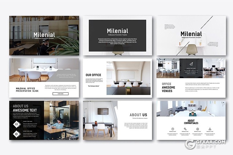 5套国外简约风多用途keynote模板合集下载 - 顶尖PPT