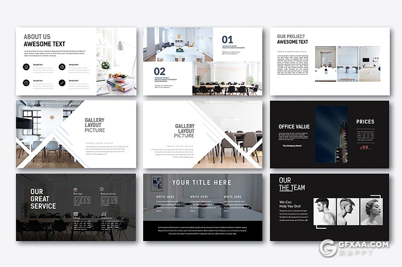 5套国外简约风多用途keynote模板合集下载 - 顶尖PPT