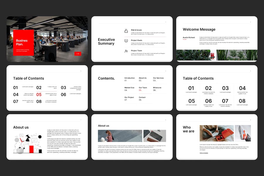 极简风格商务业务合作keynote模板 - 顶尖PPT