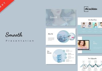 31页极简文艺风格摄影美图展示ppt模板 - 顶尖PPT