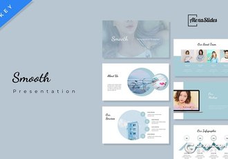 31页极简文艺风格摄影美图展示keynote模板 - 顶尖PPT