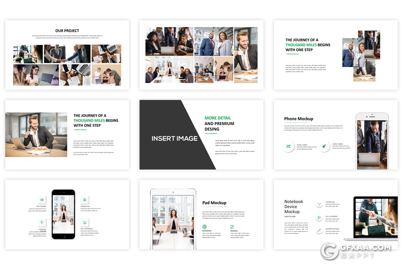 35页商务项目合作公司会议演讲PPT模板 - 顶尖PPT